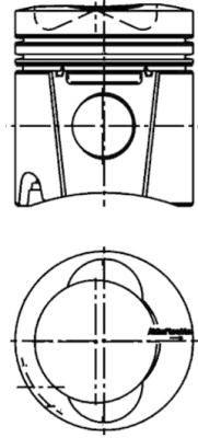 KOLBENSCHMIDT 99775610 Piston