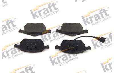 Brake Pad Set, disc brake KRAFT Automotive 6000350