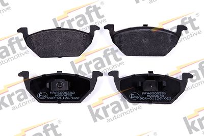 Brake Pad Set, disc brake KRAFT Automotive 6000382