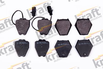 Brake Pad Set, disc brake KRAFT Automotive 6000595