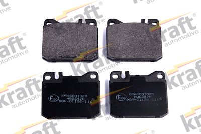 Brake Pad Set, disc brake KRAFT Automotive 6001020