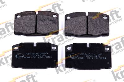 Brake Pad Set, disc brake KRAFT Automotive 6001590