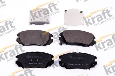 Brake Pad Set, disc brake KRAFT Automotive 6001673