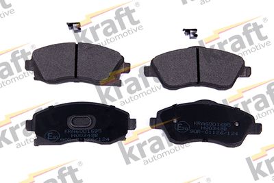 Brake Pad Set, disc brake KRAFT Automotive 6001695
