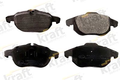 Brake Pad Set, disc brake KRAFT Automotive 6001720