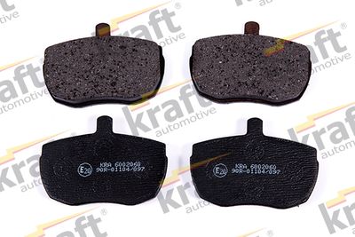 Brake Pad Set, disc brake KRAFT Automotive 6002060