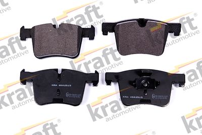 Brake Pad Set, disc brake KRAFT Automotive 6002515