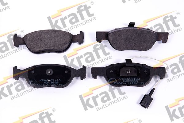 KRAFT Automotive 6003180 Brake Pad Set, disc brake