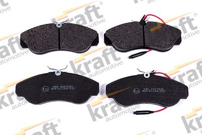 Brake Pad Set, disc brake KRAFT Automotive 6003420