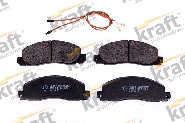 KRAFT Automotive 6005050 Brake Pad Set, disc brake