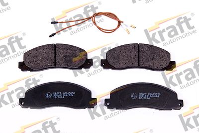Brake Pad Set, disc brake KRAFT Automotive 6005050