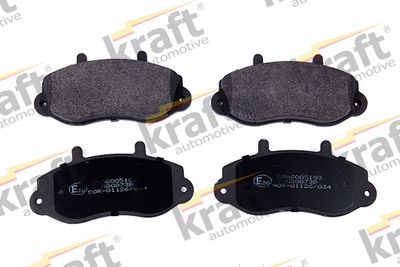 Brake Pad Set, disc brake KRAFT Automotive 6005180