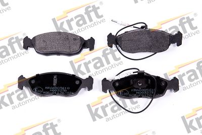 Brake Pad Set, disc brake KRAFT Automotive 6005610