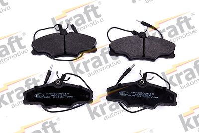 Brake Pad Set, disc brake KRAFT Automotive 6005615