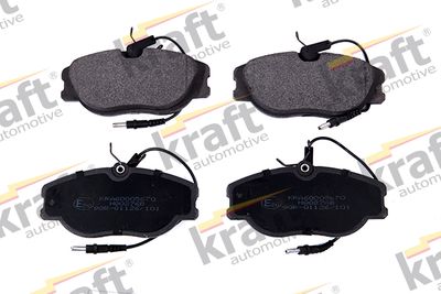 Brake Pad Set, disc brake KRAFT Automotive 6005670
