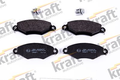 Brake Pad Set, disc brake KRAFT Automotive 6005679
