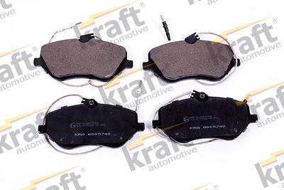 Brake Pad Set, disc brake KRAFT Automotive 6005740