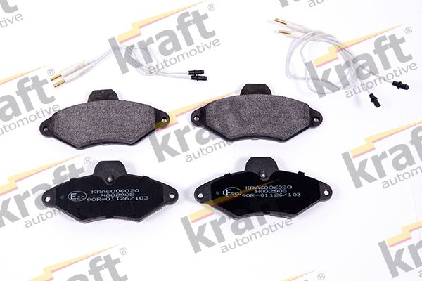KRAFT Automotive 6006020 Brake Pad Set, disc brake