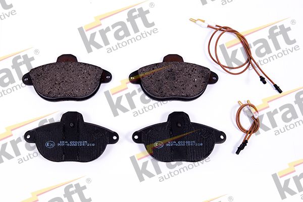 KRAFT Automotive 6006025 Brake Pad Set, disc brake