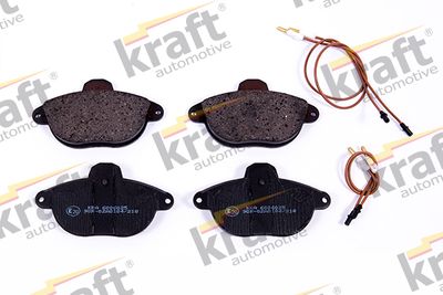 Brake Pad Set, disc brake KRAFT Automotive 6006025