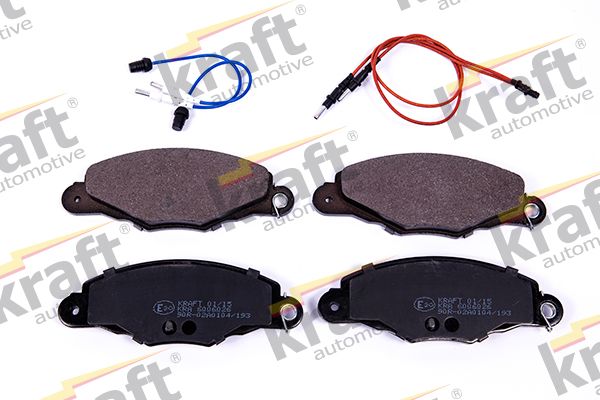 KRAFT Automotive 6006026 Brake Pad Set, disc brake