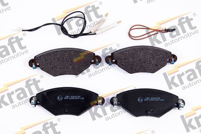 Brake Pad Set, disc brake KRAFT Automotive 6006125
