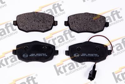 Brake Pad Set, disc brake KRAFT Automotive 6006702