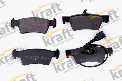 Brake Pad Set, disc brake KRAFT Automotive 6010908