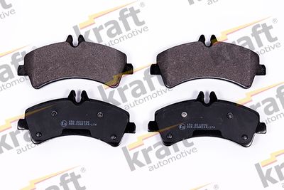 Brake Pad Set, disc brake KRAFT Automotive 6011092
