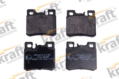 Brake Pad Set, disc brake KRAFT Automotive 6011130