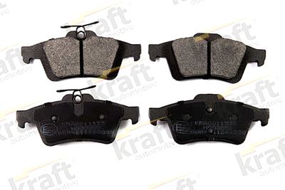 Brake Pad Set, disc brake KRAFT Automotive 6011532