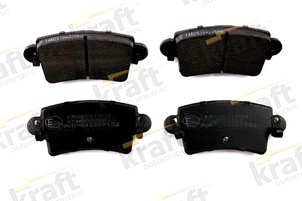 KRAFT Automotive 6011900 Brake Pad Set, disc brake