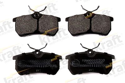Brake Pad Set, disc brake KRAFT Automotive 6012300