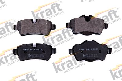 Brake Pad Set, disc brake KRAFT Automotive 6012503