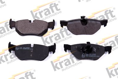 Brake Pad Set, disc brake KRAFT Automotive 6012545