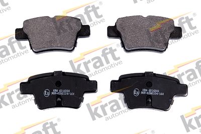 Brake Pad Set, disc brake KRAFT Automotive 6016000