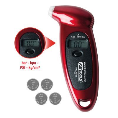 Tyre Pressure Tester KS TOOLS 100.4055