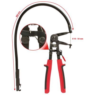 KS TOOLS 115.1190 Pliers, hose clamp