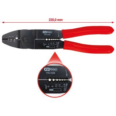 Crimping Pliers KS TOOLS 115.1235