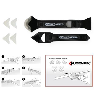 Scraper Set KS TOOLS 116.1050