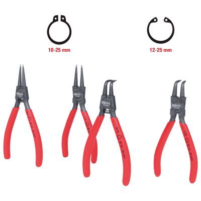 KS TOOLS 119.2050 Pliers Set, circlip