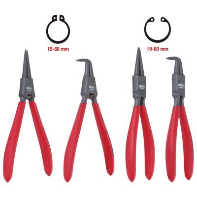 Pliers Set, circlip KS TOOLS 119.2055