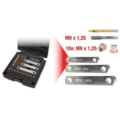 Thread Cutter Set KS TOOLS 122.1300