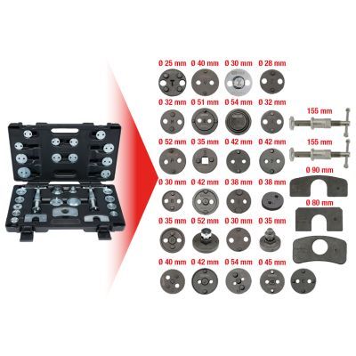 Turn/Reset Tool Set, brake caliper piston KS TOOLS 150.2030