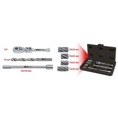 Reamer Set, ABS sensor mounting KS TOOLS 150.2480
