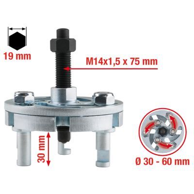 Puller, belt pulley KS TOOLS 150.3194