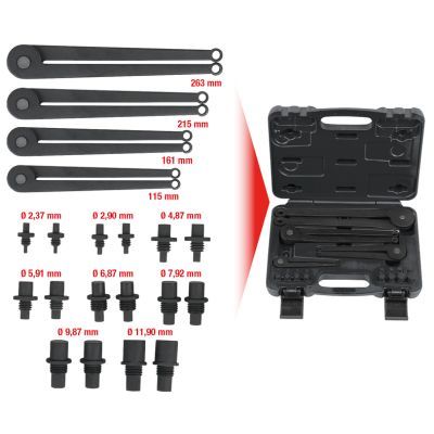 KS TOOLS 150.3205 Pin Type Face Spanner