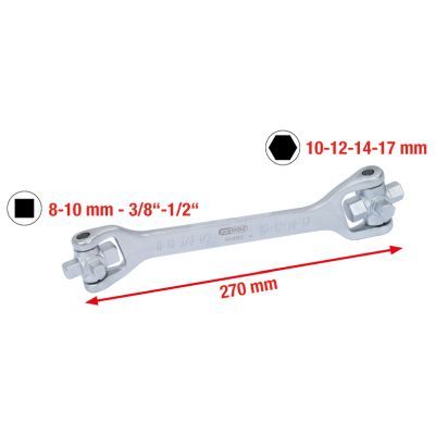 Oil Sump Wrench KS TOOLS 150.9302