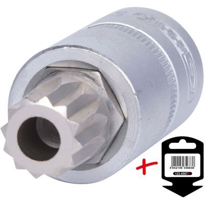 Socket Wrench Insert, oil drain plug KS TOOLS 150.9364-E