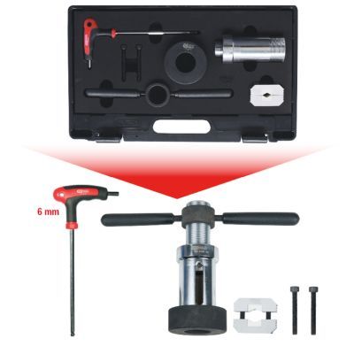 Tool Set, shock absorber piston rod KS TOOLS 150.9545